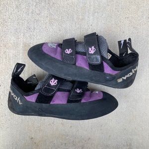 Evolv Women’s Rock Climbing Shoes, Sz 6